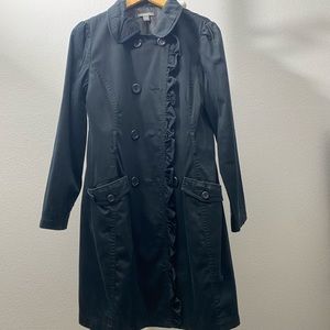 Vintage Apt 9 Long Black Coat Size S